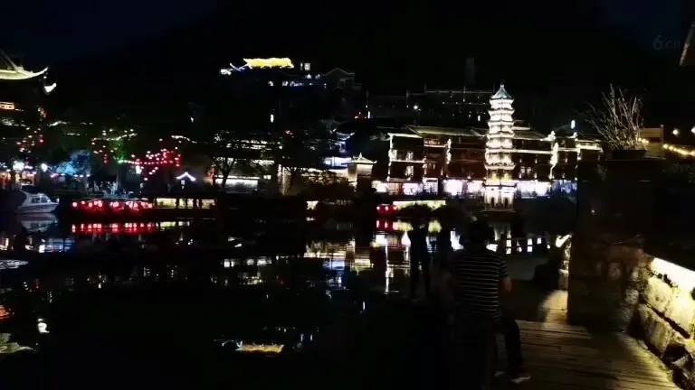 古城夜景