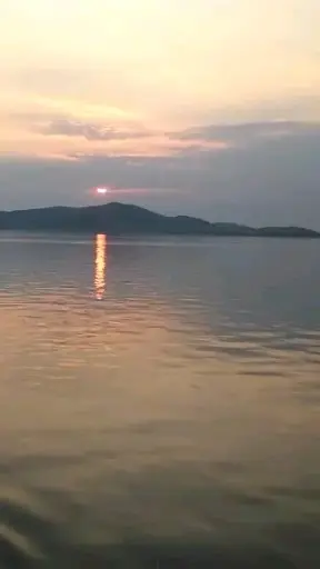 太湖落日