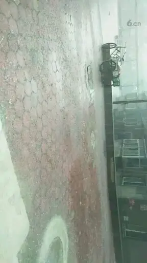 下的好大的雨啊