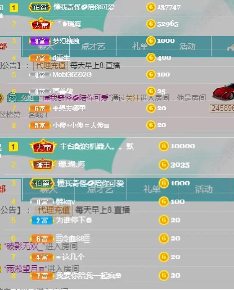 可爱兔兔加油5冠的主播照片