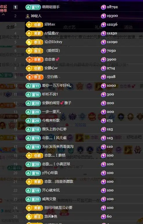 恋歌爱唱歌的主播照片