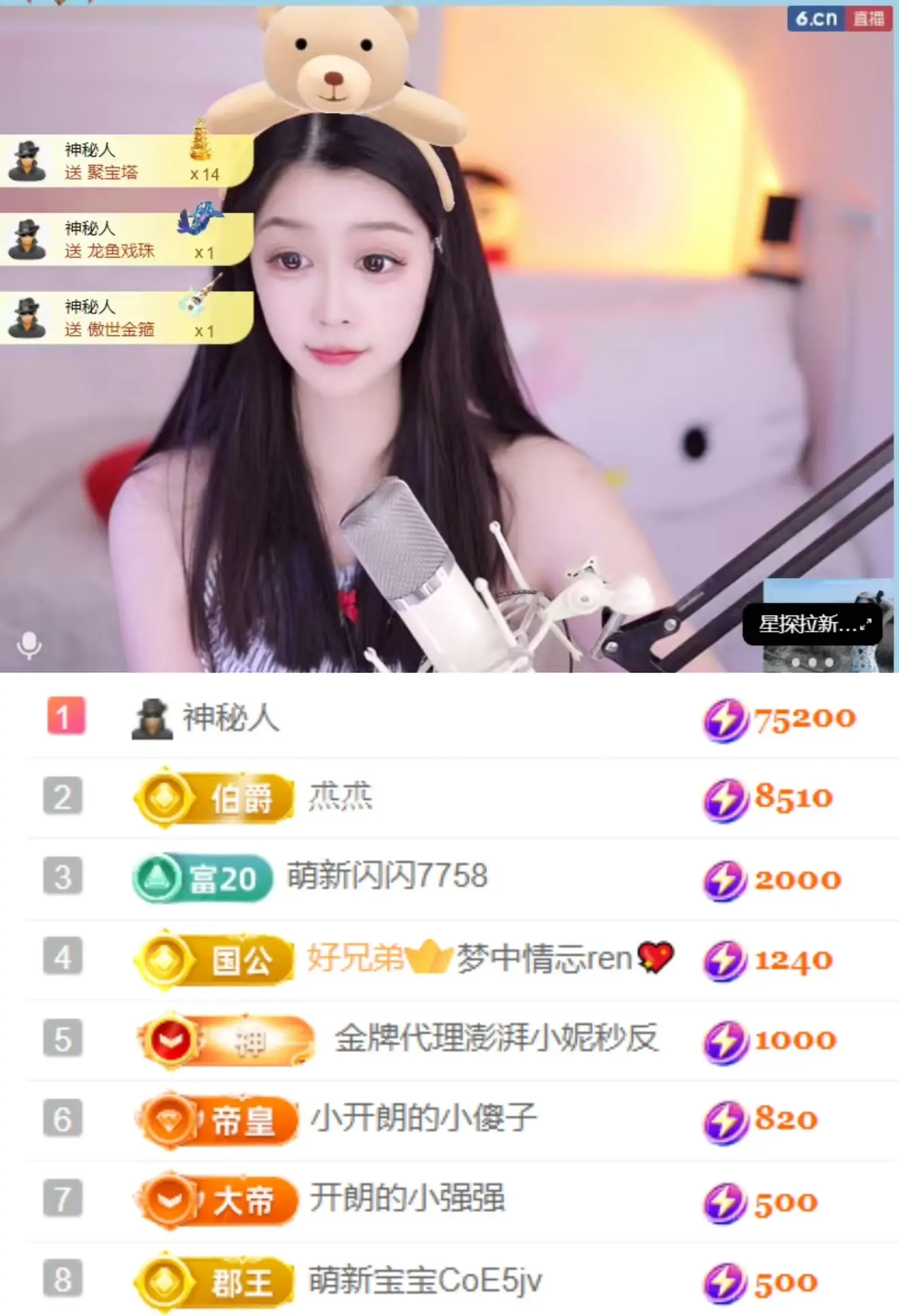 天天kl！主播图片