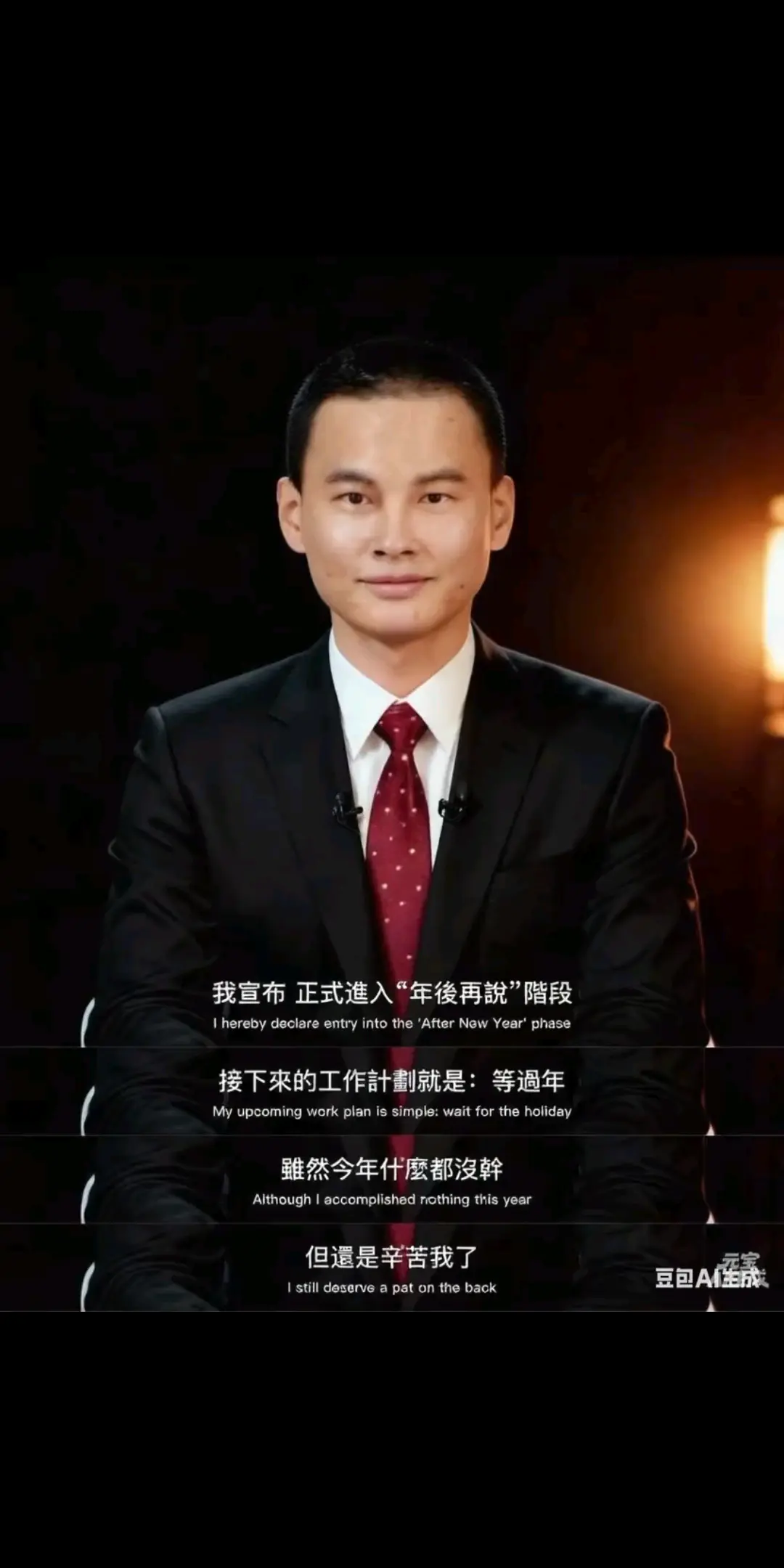 有自信的成功人士