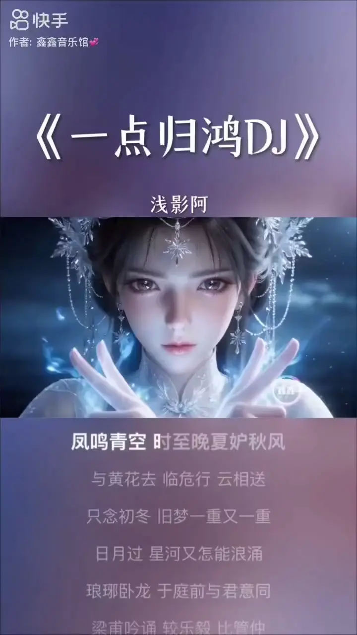 这首《一点归鸿搜DJ