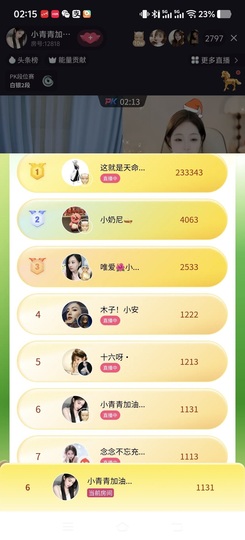 小青青越来越好!主播照片