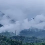 青山雾霭独行客